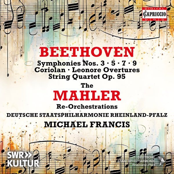 Beethoven: The Mahler Re-Orchestrations — album cover